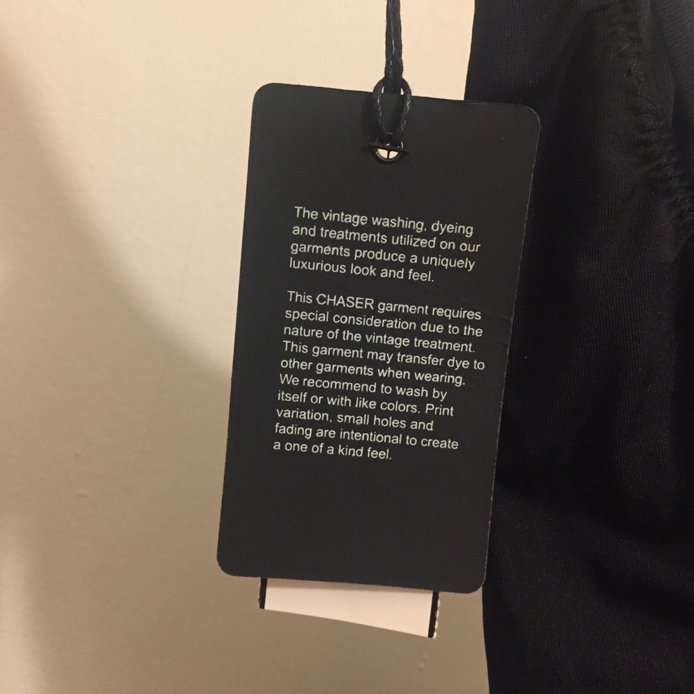 NWT “Chaser” black one-piece bathing suit - Picture 7 of 7